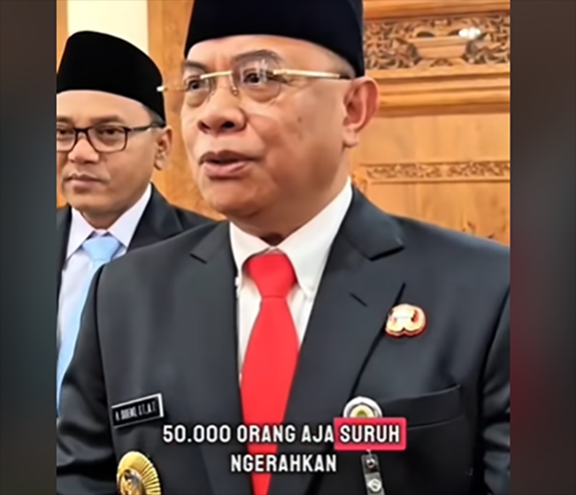 Bupati Pati Ir Sudewo/Foto: tangkap layar